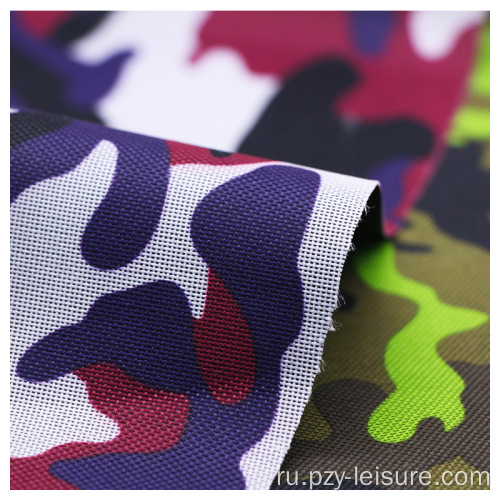 600D PVC Camouflage Oxford Fabric для багажа